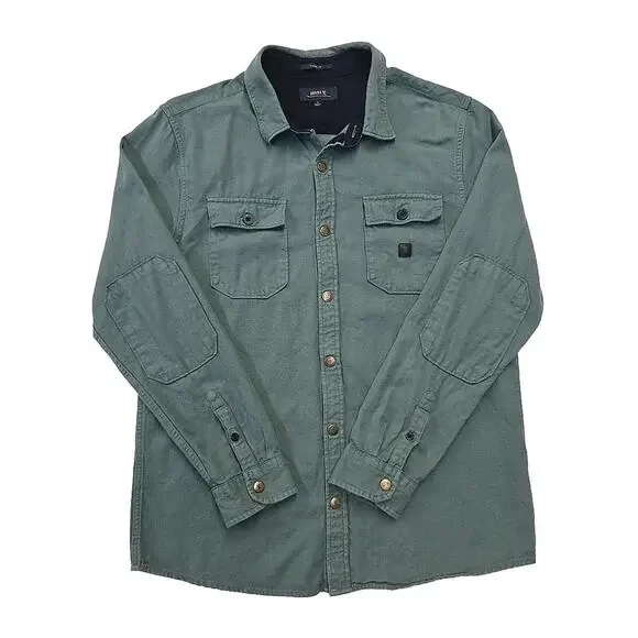 Roark Green Casual Button Down Shirt - Picture 1 of 10